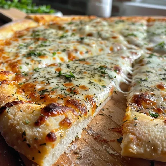 Side view of a freshly prepared gluten-free pizza dough, showcasing its fluffy and moist interior.