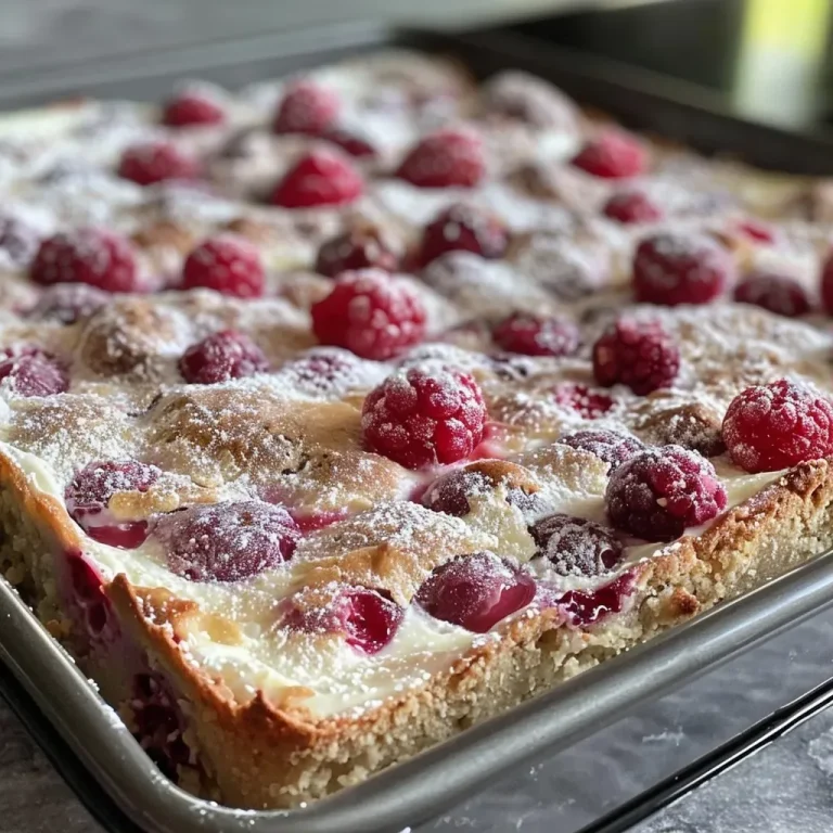 ['A close-up side view of a Berry Yoghurt Traybake showing layers of moist cake and berry topping.', 'Side view of a Berry Yoghurt Traybake featuring vibrant berries and a creamy yoghurt layer.', 'Juicy Berry Yoghurt Traybake displayed with a rich texture and colorful berry accents.', 'Close-up of a decadent Berry Yoghurt Traybake revealing its fluffy interior and berry glaze.']
