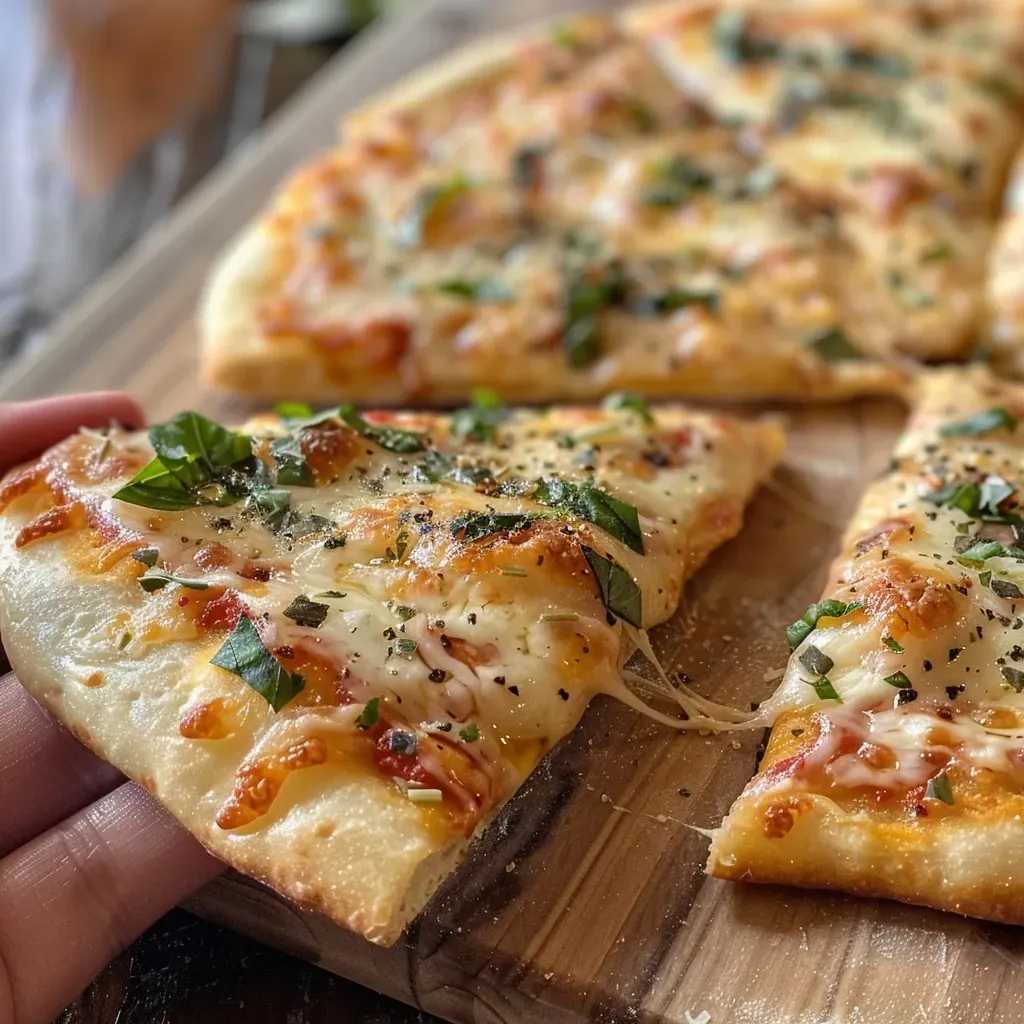Side view of freshly prepared Caputo Gluten Free Pizza Dough with visible ingredients.