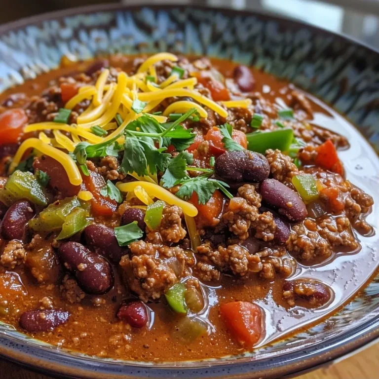 Nourishing Chili Con Carne A Simple Recipe for Heartwarming Meals Close-up view of a bowl of chili con carne topped with cheese and jalapeƱos.