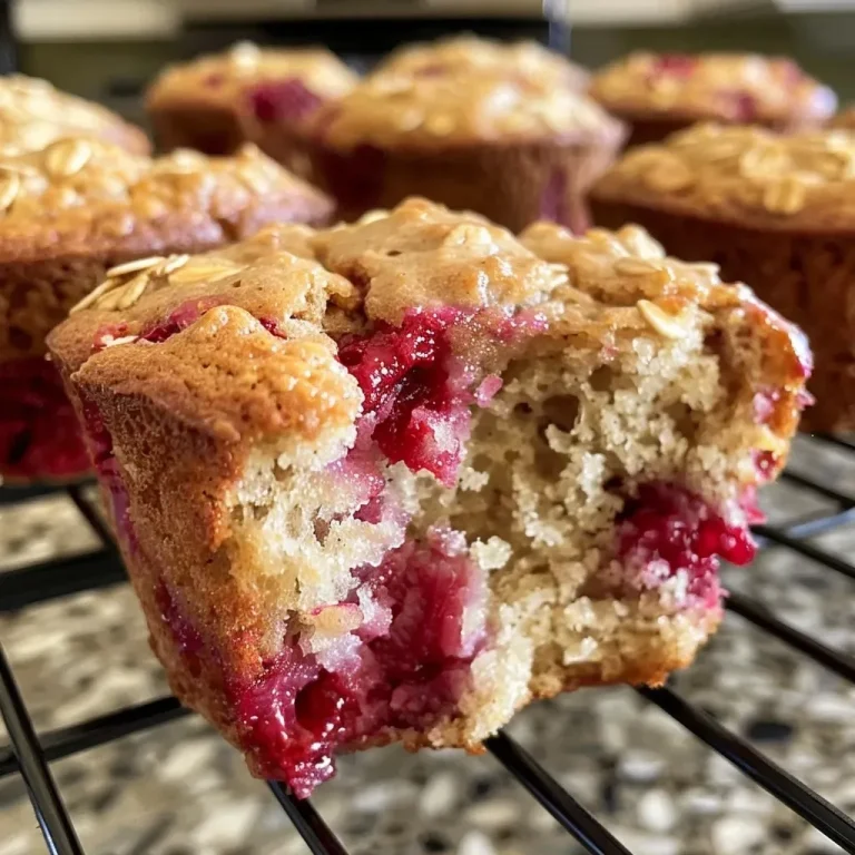 ['Close-up view of a healthy raspberry muffin with visible raspberries.', 'Side shot of a moist raspberry muffin showcasing its texture and ingredients.', 'Freshly baked raspberry muffin with a golden-brown top and juicy berries.', 'Healthy raspberry muffin on a wooden surface, highlighting its fluffy interior.']