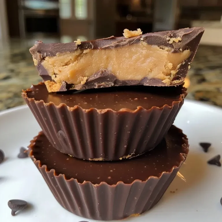 ['Close-up of a protein peanut butter cup, showcasing its rich chocolate coating and creamy peanut butter filling.', 'Side view of a delicious protein peanut butter cup, revealing layers of chocolate and peanut butter.', 'Juicy protein peanut butter cup, highlighting its smooth texture and enticing chocolate exterior.', 'Detailed view of a protein peanut butter cup, featuring a glossy chocolate layer and creamy interior.']