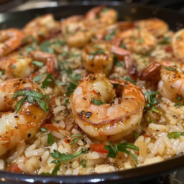 ['Close-up of a Cajun shrimp and rice skillet with vibrant shrimp and colorful spices.', 'Side view of a skillet filled with Cajun shrimp and rice, showcasing juicy shrimp and herbs.', 'Detailed shot of a Cajun shrimp and rice dish in a skillet, highlighting seasoning and textures.', 'Close-up view of a delicious Cajun shrimp and rice skillet brimming with ingredients.']