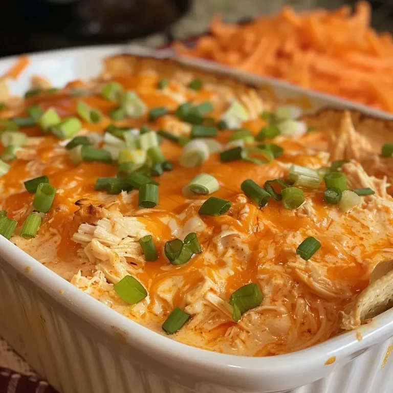 ['A close-up view of creamy Buffalo Chicken Dip in a crockpot, garnished with cheese.', 'Juicy Buffalo Chicken Dip showcased in a slow cooker, featuring a rich, creamy texture.', 'Side angle of a crockpot filled with Buffalo Chicken Dip, highlighting the melted cheese and ingredients.', 'Delicious, savory Crockpot Buffalo Chicken Dip in a slow cooker, ready to serve.']