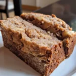 ['Close-up of warm High Protein Apple Cinnamon Bread with visible apple chunks and cinnamon sprinkles.', 'Side view of freshly baked High Protein Apple Cinnamon Bread showcasing its texture and spices.', 'Delicious slice of High Protein Apple Cinnamon Bread highlighting juicy apple pieces and a golden brown crust.', 'Tasty High Protein Apple Cinnamon Bread with a fluffy interior, sprinkled with cinnamon and fresh apples.']