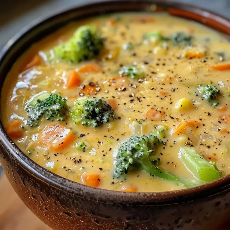 ['Close-up view of a bowl of creamy broccoli cheddar soup with visible chunks of broccoli and cheese.', 'Side perspective of a hearty broccoli cheddar soup garnished with shredded cheese and fresh herbs.', 'A vibrant bowl of high-protein broccoli cheddar soup showcasing bright green broccoli florets and a smooth texture.', 'Delicious broccoli cheddar soup displayed in a rustic bowl, highlighting its creamy consistency and colorful ingredients.']