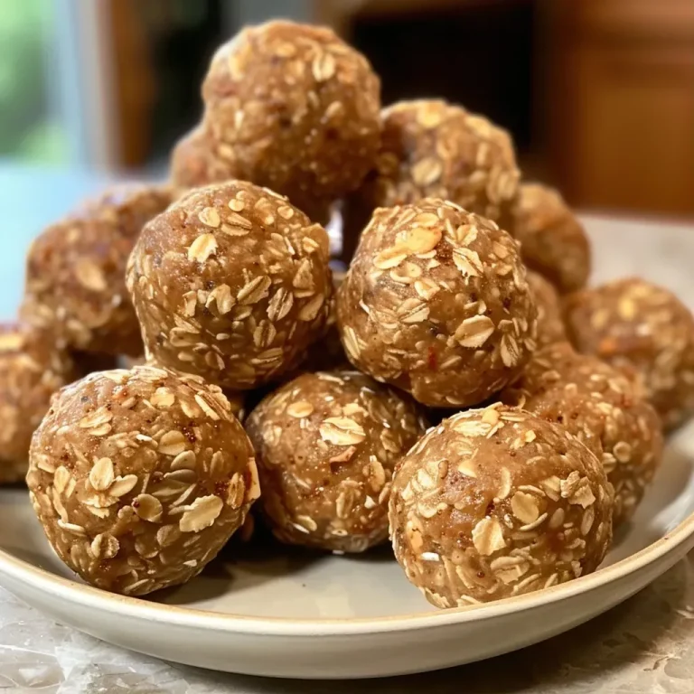['Close-up view of a stack of Pumpkin Energy Balls with a smooth texture.', 'Side view of several Pumpkin Energy Balls showcasing their nutty and vibrant appearance.', 'Detailed image of Pumpkin Energy Balls highlighting the mix of ingredients like oats and pecans.', 'Close-up of a single Pumpkin Energy Ball displaying its chewy surface and toppings.']