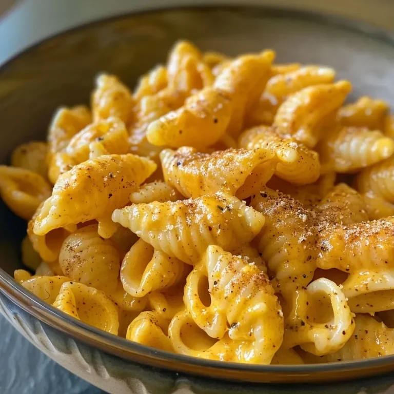 ['Close-up of creamy pumpkin mac and cheese with pasta.', 'Side view of delicious pumpkin mac and cheese topped with cheese.', 'Juicy pumpkin mac and cheese in a rustic dish, showcasing pasta and sauce.', 'Vibrant pumpkin mac and cheese with a golden crust of melted cheese.']