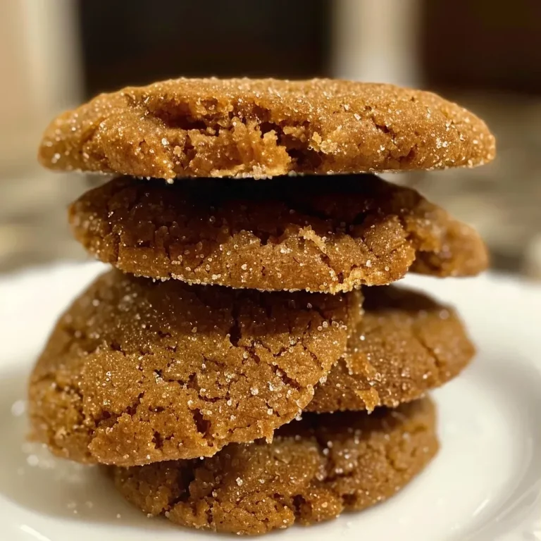 Close-up view of rich ginger molasses cookie batter in a bowl.